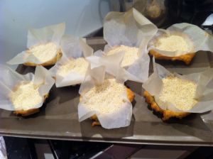 Tart cases - baking blind